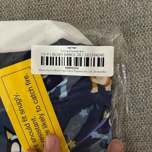 Bluey pj Set Dance mode